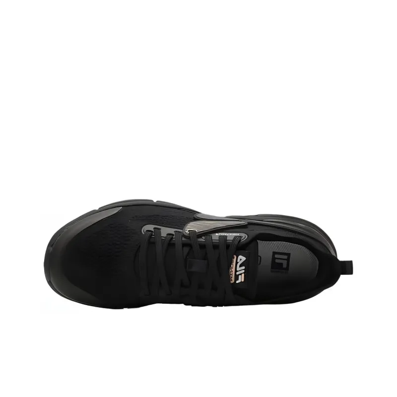FILA MIND 6 Cushioned Slip Resistant Low Top Training Shoes Women's Black-2