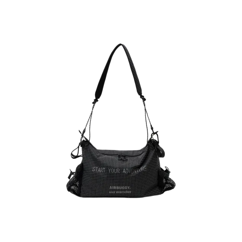 And Wander AIRBUGGY Collaboration Nylon Handbag Shoulder Bag Unisex Black-0