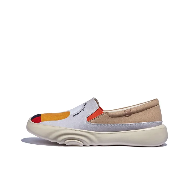 U.IN Painted Travel Shoes Extension Theme Collection Low-Top Casual Shoes Men's-5