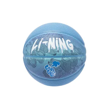 LiNing Microfiber Leather Basketball Blue Size 6 Training Kids'