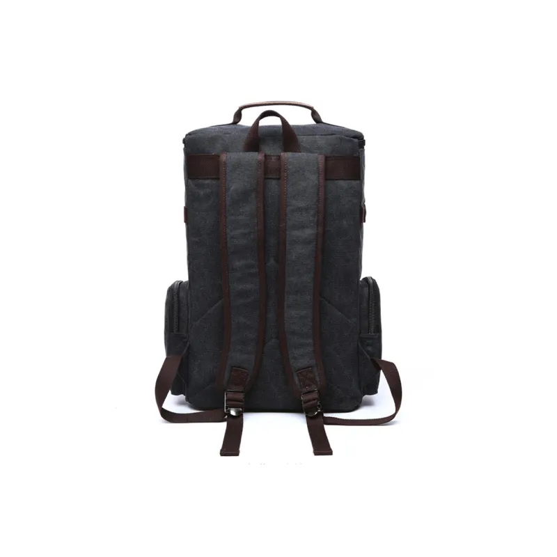 CMLZIUA Canvas Backpack Regular Unisex Coffee/Blue/Black/Khaki/Gray/Green Camouflage/Yellow Camouflage/Army Green-10