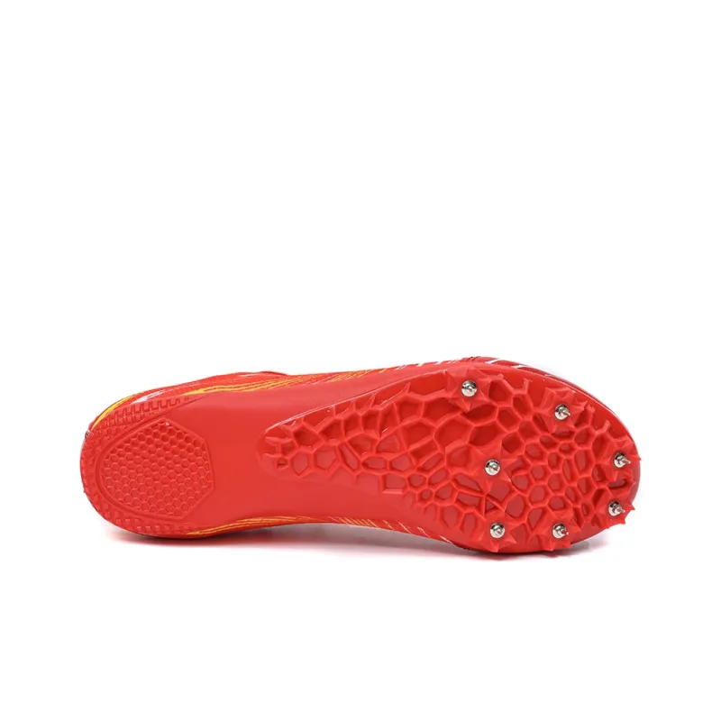 KZANSI Breathable Coverage Impact Resistant Low Top Track And Field Running Shoes Unisex-13