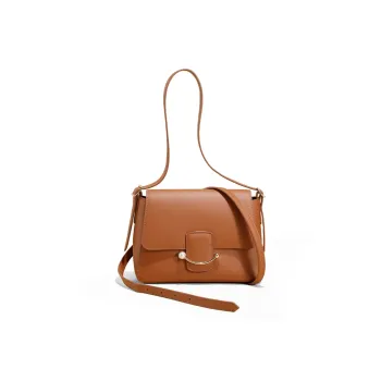 TOMATO&POTATO Cow Leather One Shoulder Handbags Women's Brown