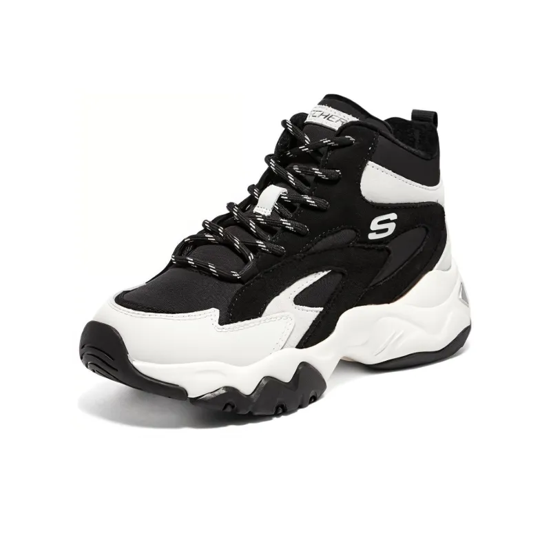 Skechers D'LITES 3.0 'Black White' Women's-2