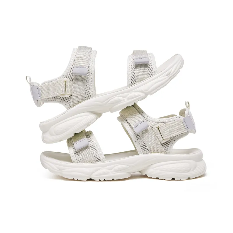WARRIOR Beach Sandals Women's Black, Beige-10