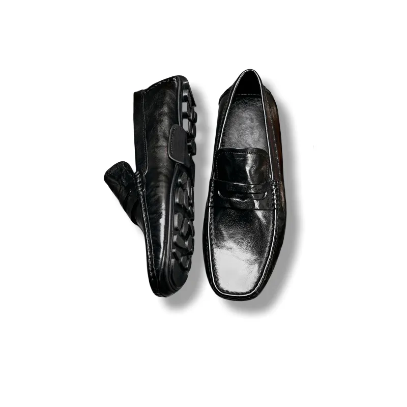 Brounvanm Beanie Shoes Men's Black-4