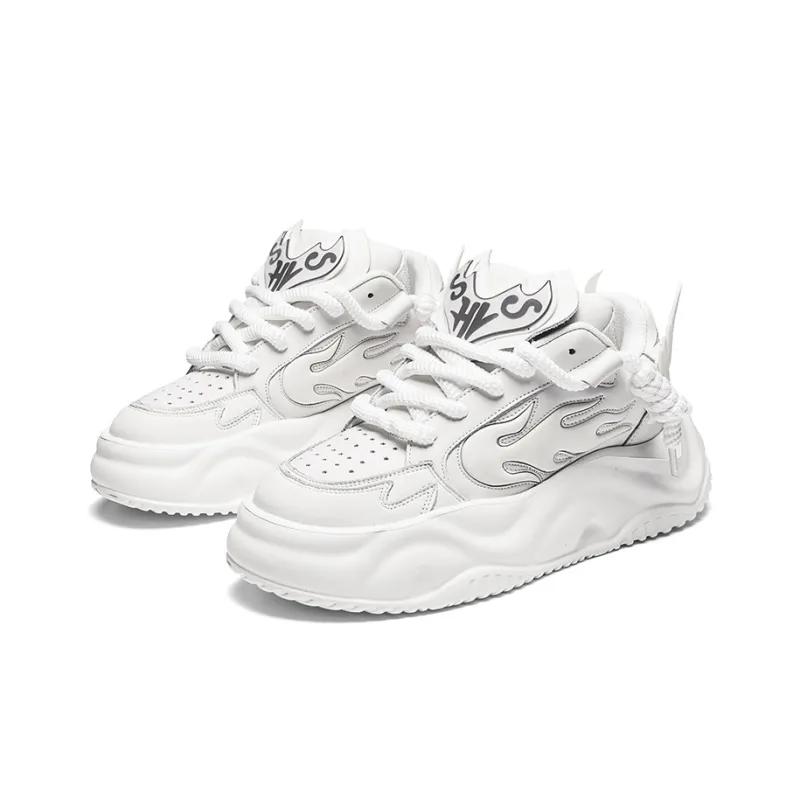 Skate Park Low-Top Puffy Shoes Skateboard Shoes Unisex-8