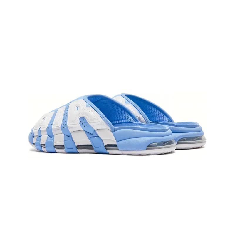 Nike Air More Uptempo Slides 'University Blue'-3