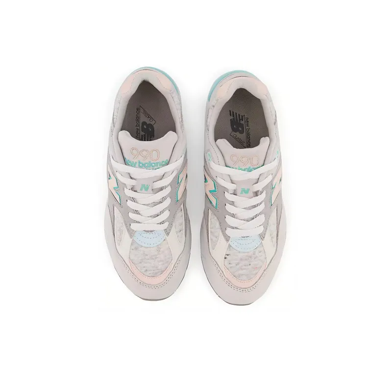 New Balance 990 V2 Low Top Grey Women's-2