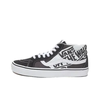 Vans SK8 Mid Reissue Logo 'Black White'