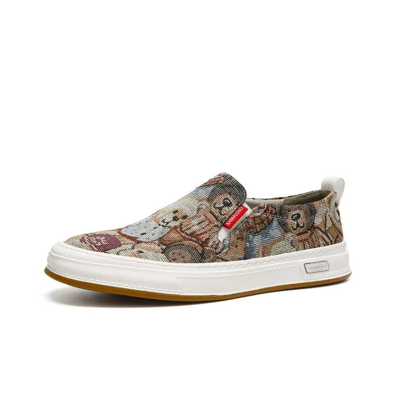 Kemaron Loafers Men Khaki/Green-1