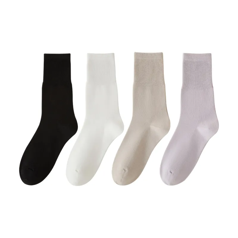 XXLLG Mid Calf Socks Women's 4 Pack-5