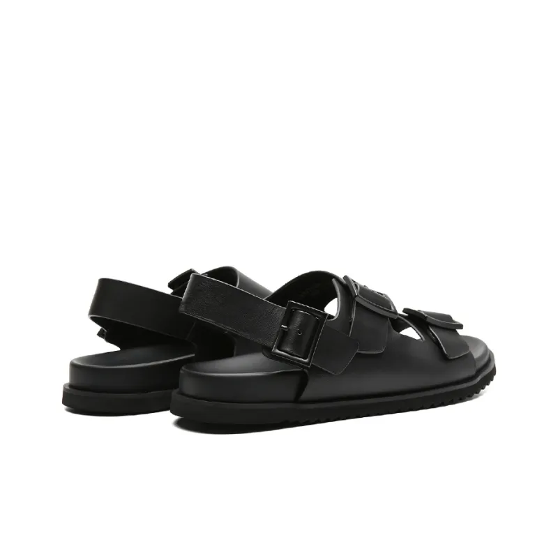 S. T.DUPONT Comfortable Cooling Casual Sandal Men's Black-4