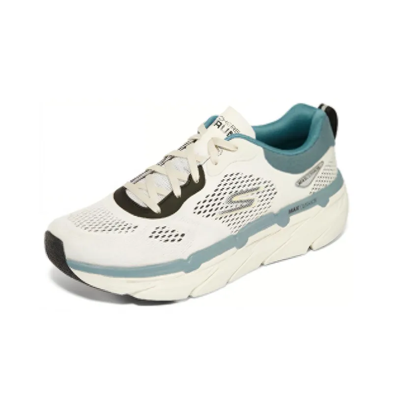 Skechers Go Run Max Cushion Premier 'White Black Green'-2
