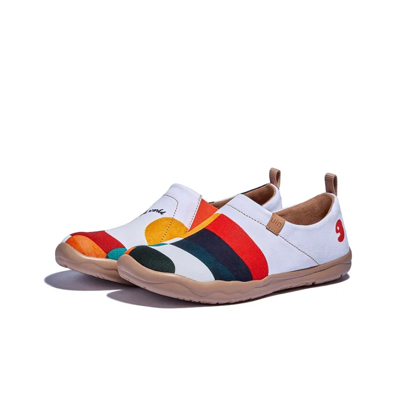 U.IN Painted Travel Shoes Extension Theme Collection Low-Top Casual Shoes Men's-16