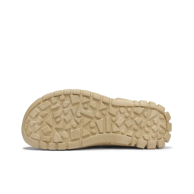 Warrior River Trekking Shoes Wear resistant, Lightweight, Breathable, And Non slip. Beach Sandals Men's Khaki-3