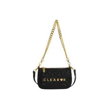 NOMK PU Shoulder Bag Crossbody Bag Regular Women's Black/White/Pink/Khaki
