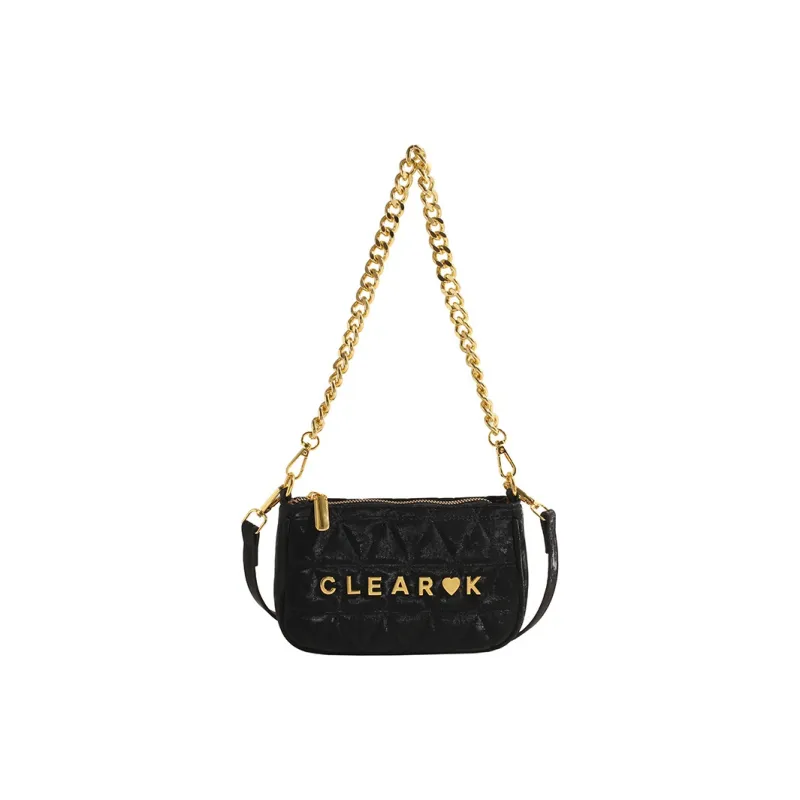 NOMK PU Shoulder Bag Crossbody Bag Regular Women's Black/White/Pink/Khaki-0