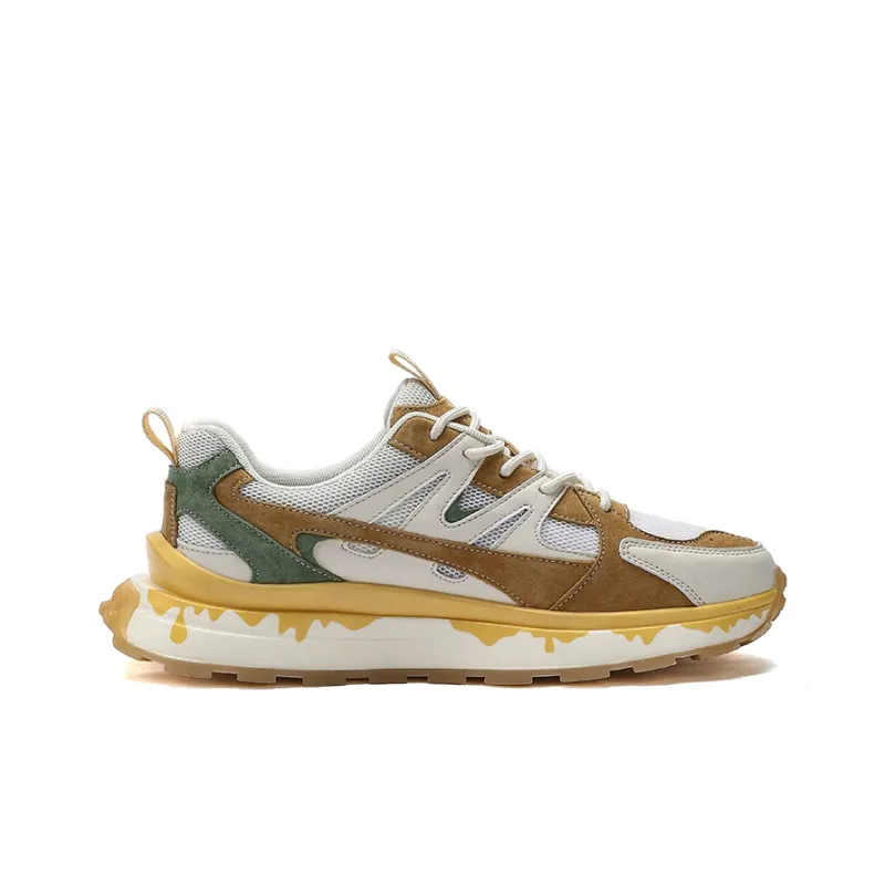 JEEP SPIRIT Casual Shoes Men Low Top White/Orange/Green-1