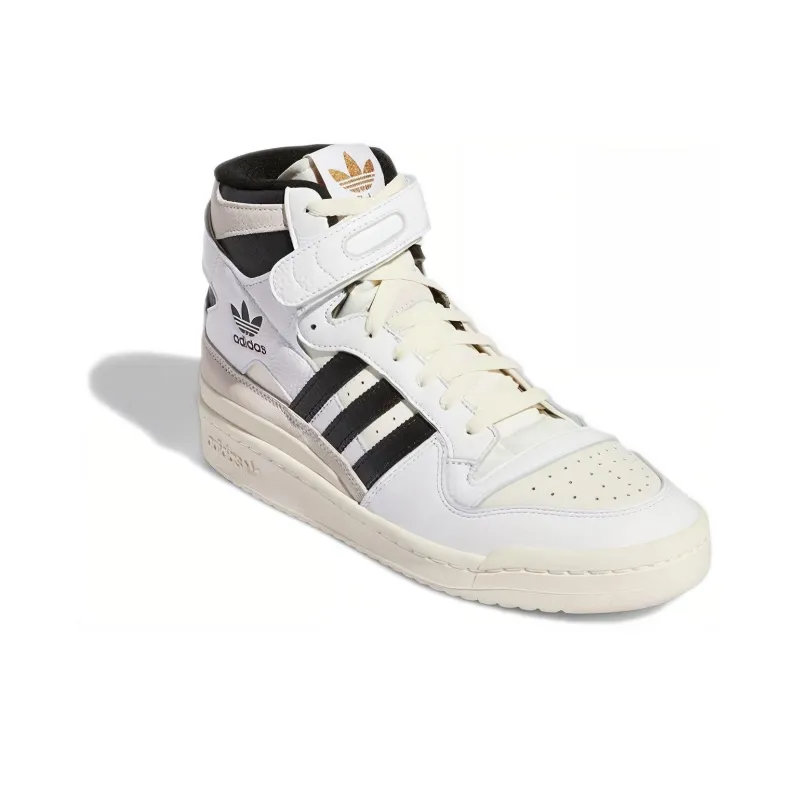 Forum Adidas Originals 84 High 'White Black'-2