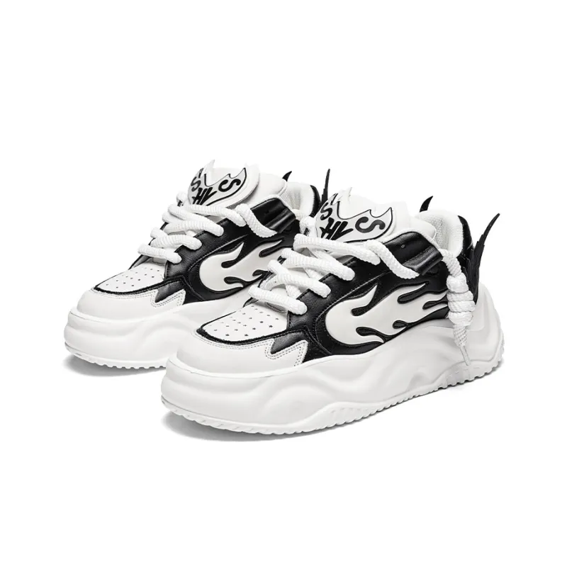 Skate Park Low-Top Puffy Shoes Skateboard Shoes Unisex-1