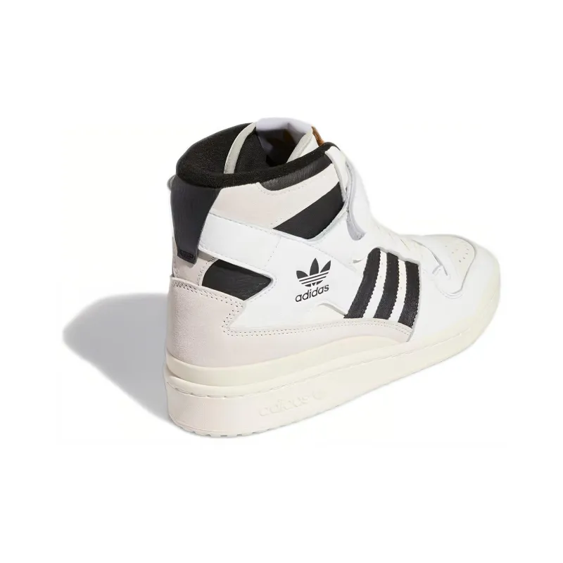 Forum Adidas Originals 84 High 'White Black'-3