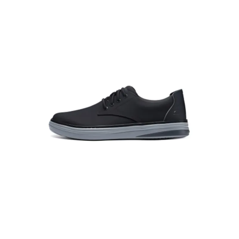 Skechers Slip Resistant, Abrasion Resistant, Breathable Low Top Casual Shoes Men's Black-0