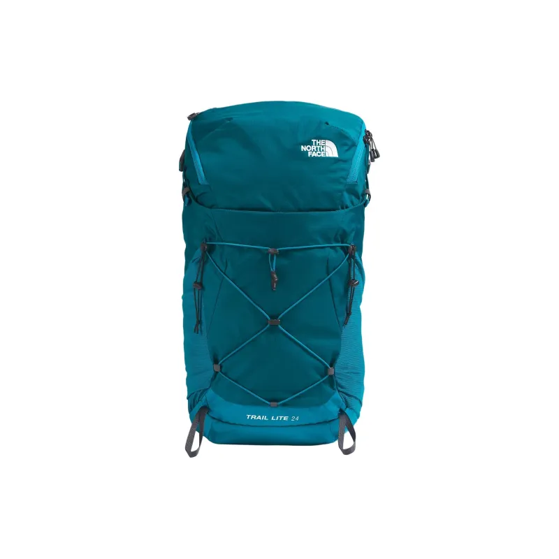 THE NORTH FACE Recycled Nylon Outdoor Hiking Bag Backpack Women's Moss-blue Royal Sapphire Slate-0