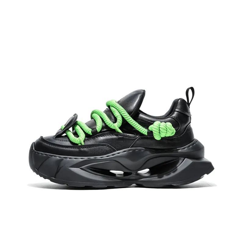 MOERBAI Spacewalk Series Breathable Lightweight Height Increasing Rebound Casual Shoes Unisex-9