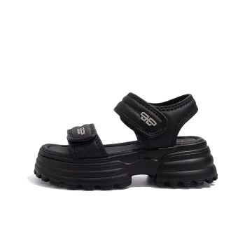HUANQIU Beach Sandals Women's Black
