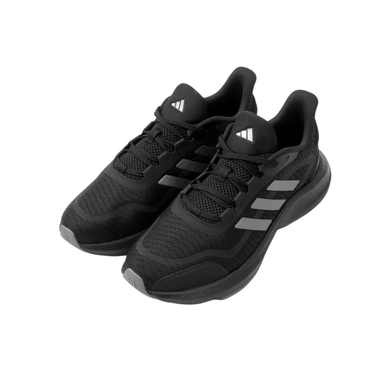 Adidas All Day Essential Cushioning Anti Slip And Wear Resistant Low Top Casual Running Shoes Unisex Black Gray-1