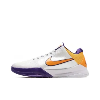 Nike Zoom Kobe 5 White/Golden/Purple