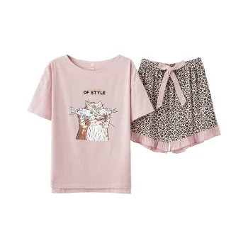 The Story Of The Flower Season Pajama Set Women's Lotus Color