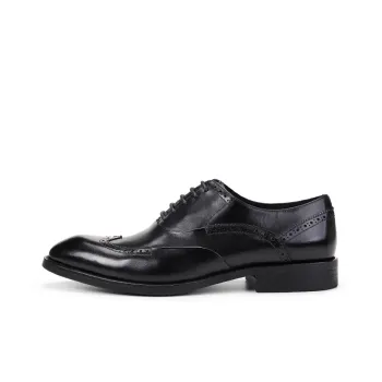 ASTON M.JAZZ Dress Shoes Men Low Top Black/Burgundy/Coffee/Brown