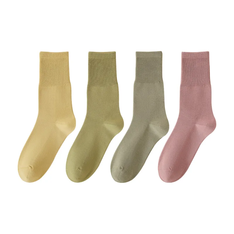 XXLLG Mid Calf Socks Women's 4 Pack-7