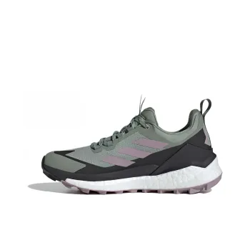Adidas Terrex Free Hiker 2.0 Low Gore Tex Silver Green Preloved Fig Carbon Women's