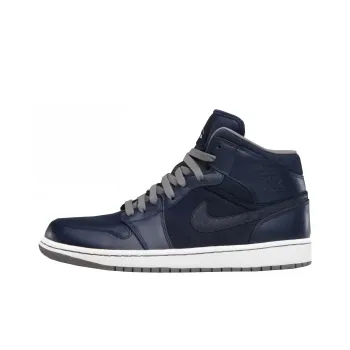 JORDAN 1 Phat Mid Obsidian Cool Grey