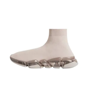 Balenciaga Speed 2.0 'Light Beige Clear Sole' Women's