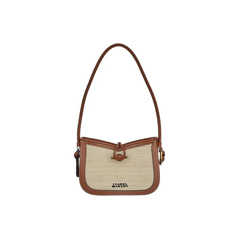 ISABEL MARANT Vigo Logo-Embroidered Shoulder Bag-0