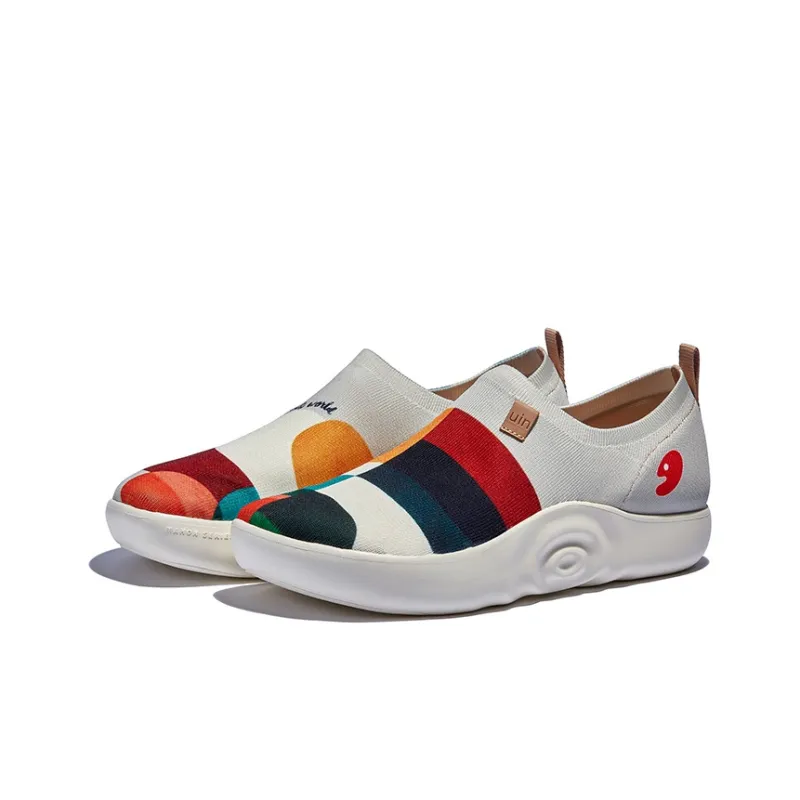 U.IN Painted Travel Shoes Extension Theme Collection Low-Top Casual Shoes Men's-1