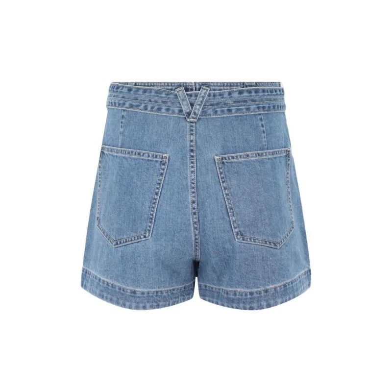 VERONICA BEARD Agee Denim Skorts-1