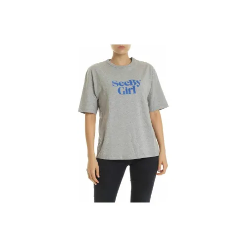 See By Chloe T-Shirts Women's Gray