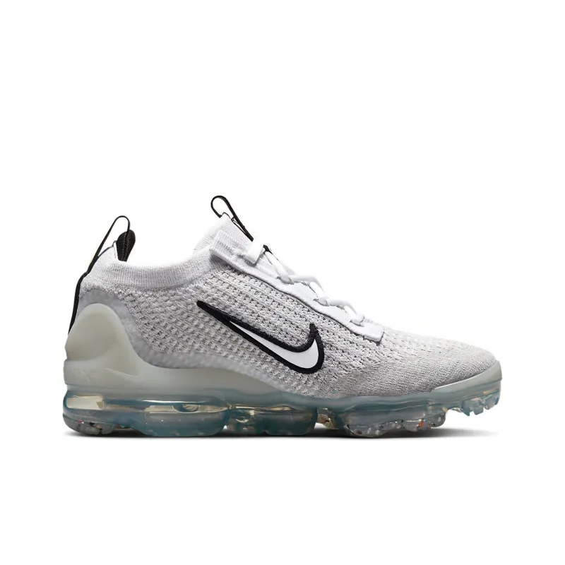 Nike Air VaporMax 2021 Fk White Metallic Silver GS-1