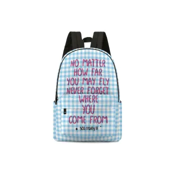ONRF Soundbyte Polyester Backpack Laptop Bag Regular Unisex Blue