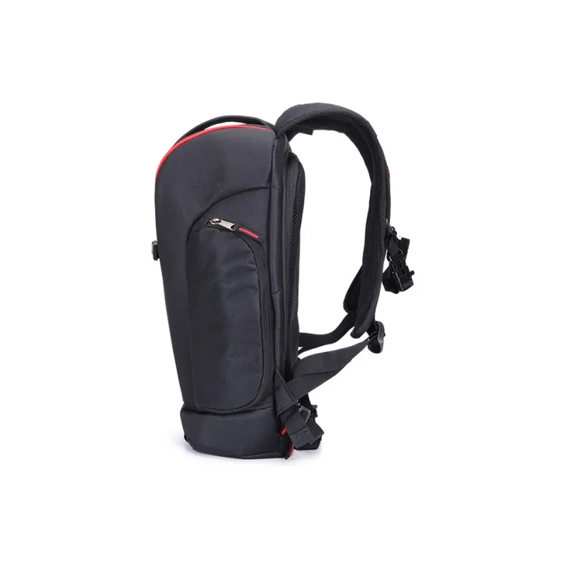 CMLZIUA Nylon Camera Bag Backpack Regular Unisex Black-2