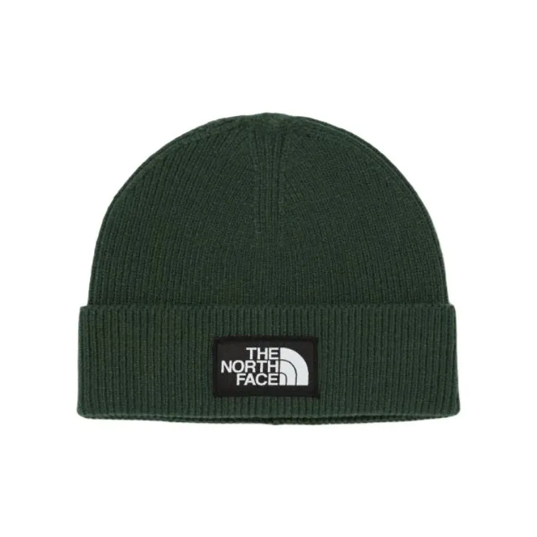 THE NORTH FACE Acrylic Polyurethane Beanies Unisex Green-0