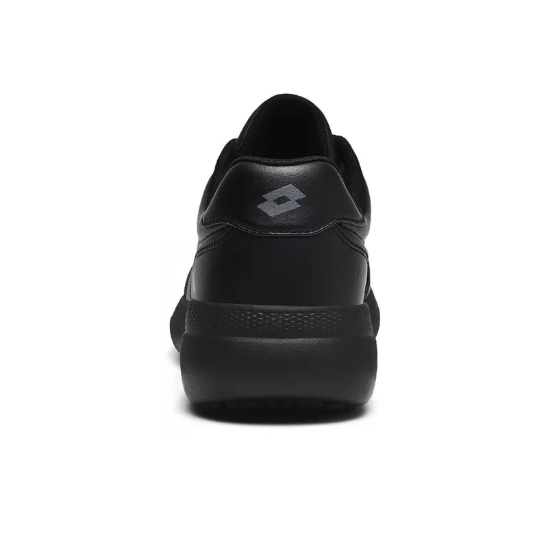 LOTTO Anti-Slip And Wear-Resistant Lightweight Low-Top Casual Shoes Men's Black-3