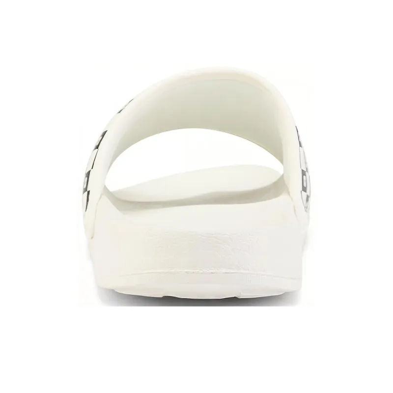Kappa Slide Slippers Unisex Korean White-5