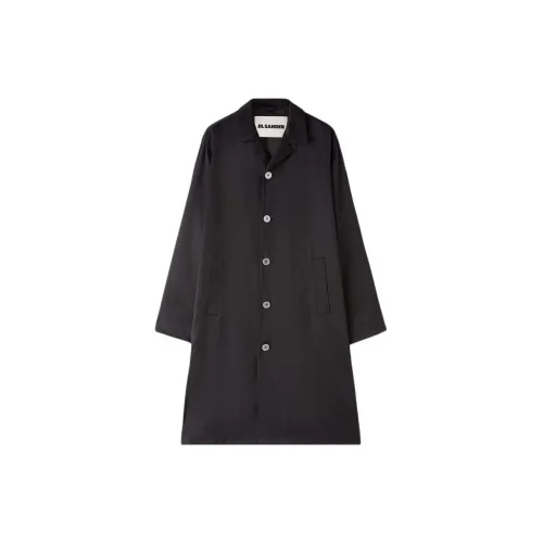 JIL SANDER Button-down Single-breasted Coat