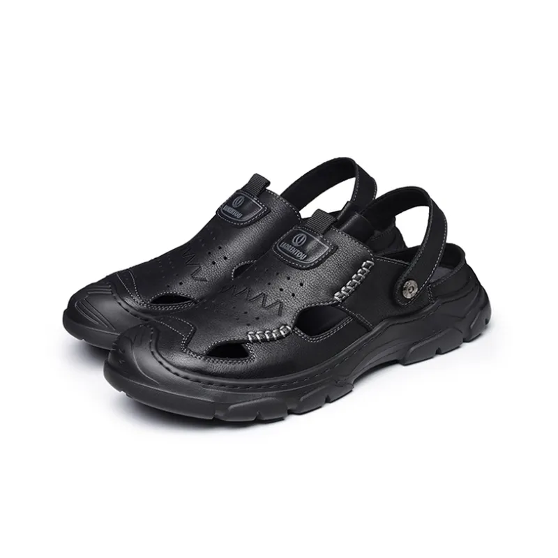 LAORENTOU River Trekking Shoes Men Black-1